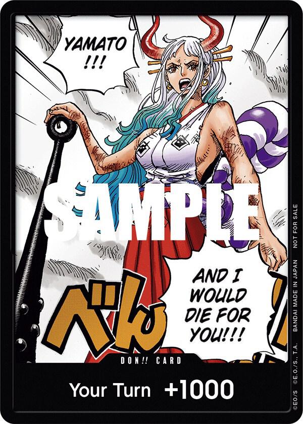 DON!! Card [Yamato] [1st Anniversary DON!! Card Pack] (One Piece Promotion Cards)(DON!!)