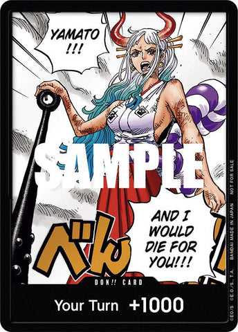DON!! Card [Yamato] [1st Anniversary DON!! Card Pack] (One Piece Promotion Cards)(DON!!)