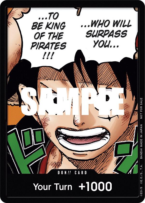 DON!! Card [Monkey.D.Luffy] [1st Anniversary DON!! Card Pack] [Foil] (One Piece Promotion Cards)(DON!!)