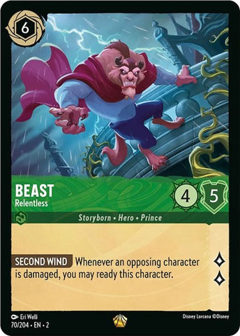 Beast - Relentless - Cold Foil (Rise of the Floodborn)(2-070/204)(L)