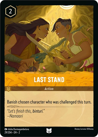 Last Stand - Cold Foil (Rise of the Floodborn)(2-029/204)(U)