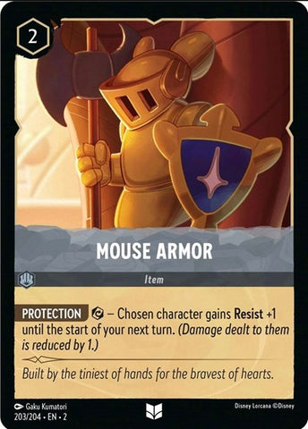 Mouse Armor - Cold Foil (Rise of the Floodborn)(2-203/204)(U)