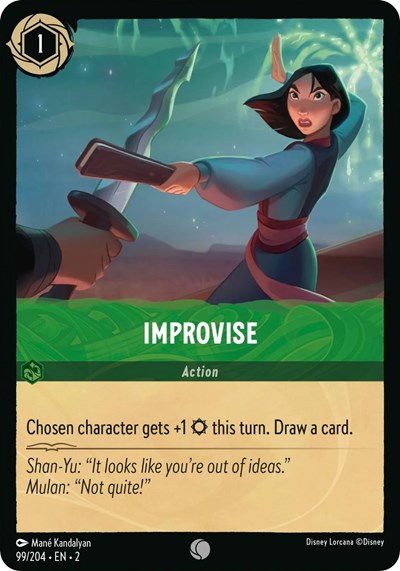 Improvise - Cold Foil (Rise of the Floodborn)(2-099/204)(C)