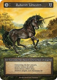 Autumn Unicorn (Alpha)(EX)