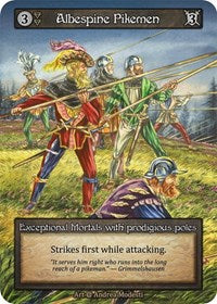 Albespine Pikemen (Alpha)(EX)