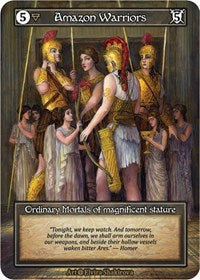 Amazon Warriors - Foil (Alpha)(OR)