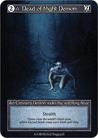 Dead of Night Demon - Foil (Alpha)(OR)