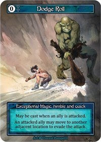 Dodge Roll - Foil (Alpha)(EX)