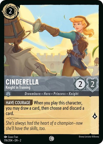 Cinderella - Knight in Training (Rise of the Floodborn)(2-176/204)(C)