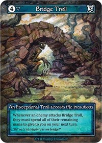 Bridge Troll - Foil (Alpha)(EX)