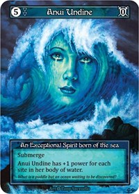 Anui Undine - Foil (Alpha)(EX)