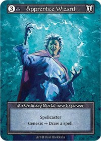 Apprentice Wizard - Foil (Alpha)(OR)