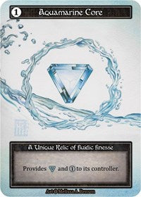 Aquamarine Core - Foil (Alpha)(UQ)