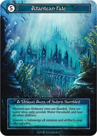 Atlantean Fate - Foil (Alpha)(UQ)
