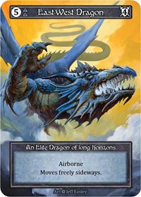 East-West Dragon - Foil (Alpha)(EL)