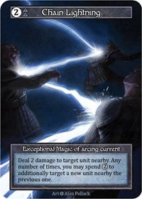 Chain Lightning - Foil (Alpha)(EX)
