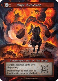 Major Explosion - Preconstructed Deck Version (Alpha)(EL)
