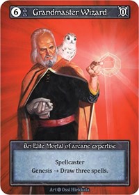 Grandmaster Wizard - Foil (Alpha)(EL)
