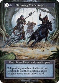 Flanking Maneuver - Foil (Alpha)(EX)