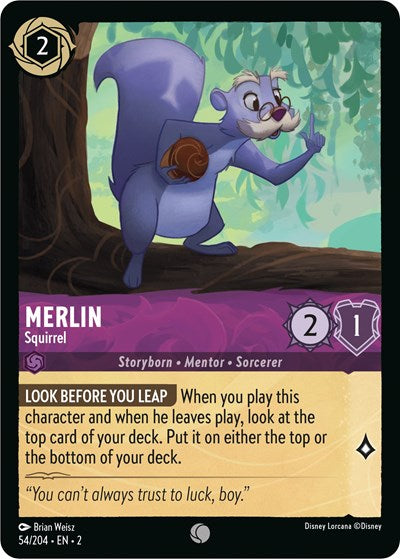 Merlin - Squirrel - Cold Foil (Rise of the Floodborn)(2-054/204)(C)
