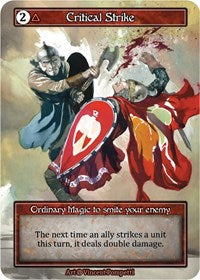 Critical Strike - Foil (Alpha)(OR)