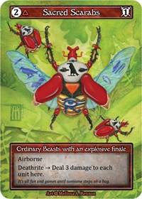 Sacred Scarabs - Foil (Alpha)(OR)