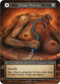 Pudge Butcher - Foil (Alpha)(EX)