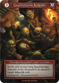 Quarrelsome Kobolds - Foil (Alpha)(EX)