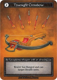 Truesight Crossbow - Foil (Alpha)(EX)