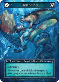 Unland Eel - Foil (Alpha)(EX)