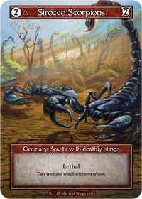 Sirocco Scorpions - Foil (Alpha)(OR)