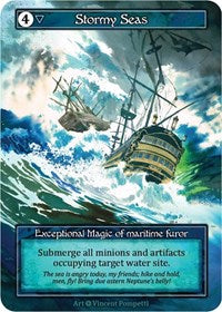 Stormy Seas - Foil (Alpha)(EX)