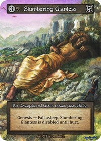 Slumbering Giantess (Alpha)(EX)