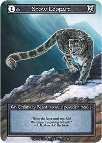 Snow Leopard - Foil (Alpha)(OR)