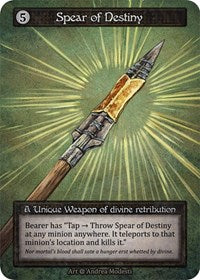 Spear of Destiny (Alpha)(UQ)