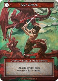Spin Attack - Foil (Alpha)(OR)