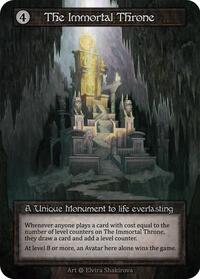 The Immortal Throne (Alpha)(UQ)