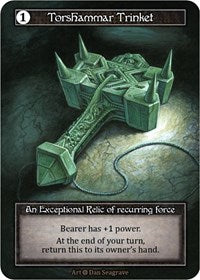 Torshammar Trinket - Foil (Alpha)(EX)