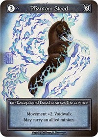 Phantom Steed - Foil (Alpha)(EX)