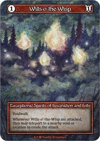 Wills-o'-the-Wisp - Foil (Alpha)(EX)