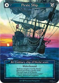 Pirate Ship - Foil (Alpha)(OR)