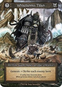 Wraetannis Titan - Preconstructed Deck Version (Alpha)(EL)
