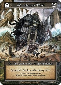 Wraetannis Titan - Foil (Alpha)(EL)
