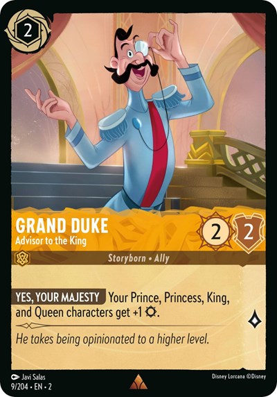 Grand Duke - Advisor to the King - Cold Foil (Rise of the Floodborn)(2-009/204)(R)