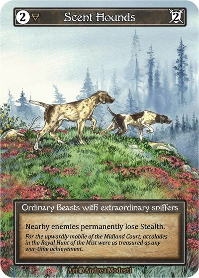 Scent Hounds - Foil (Beta)(OR)