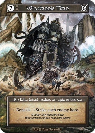 Wraetannis Titan - Foil (Beta)(EL)