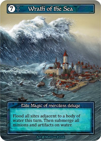 Wrath of the Sea - Foil (Beta)(EL)
