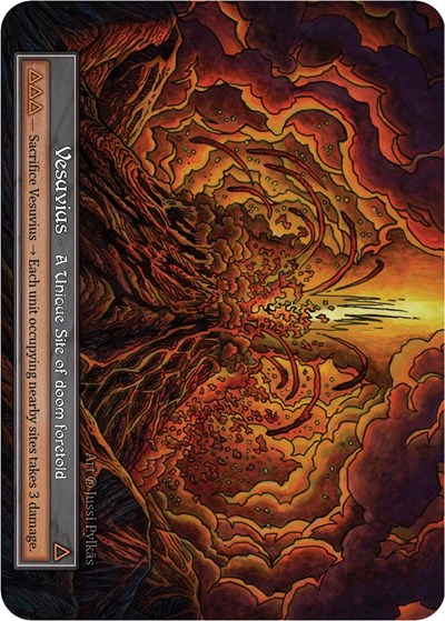 Vesuvius - Foil (Beta)(UN)
