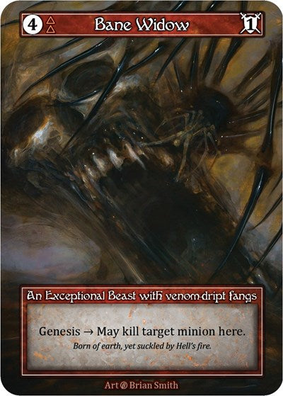 Bane Widow - Foil (Beta)(EX)