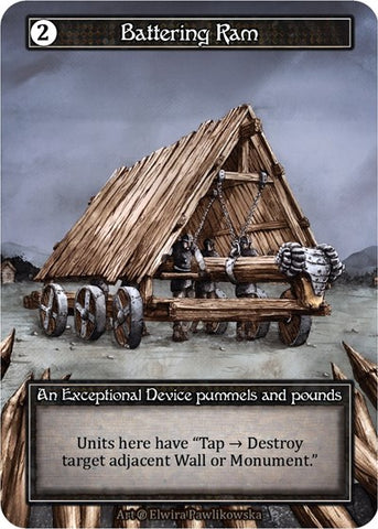 Battering Ram - Foil (Beta)(EX)